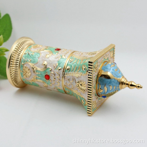 Shinny Gifts China Wholesale Metal Enamel Toothpick Holder for Gift Items